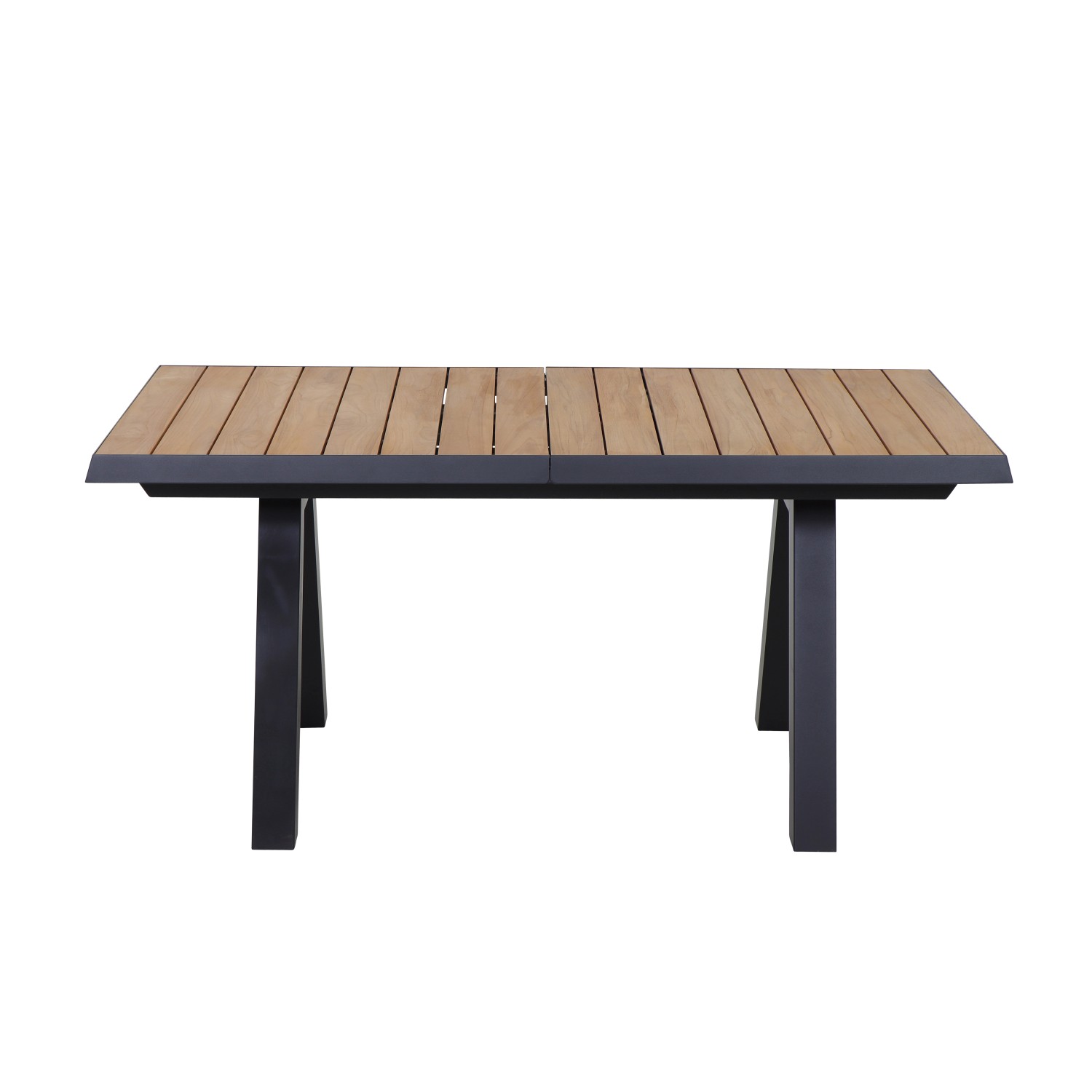 Siena Garden Gartentisch Tirana Rechteckig ausziehbar Teak 90 cm x 200