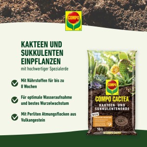 Compo Cactea Kakteen- und Sukkulentenerde 5 l