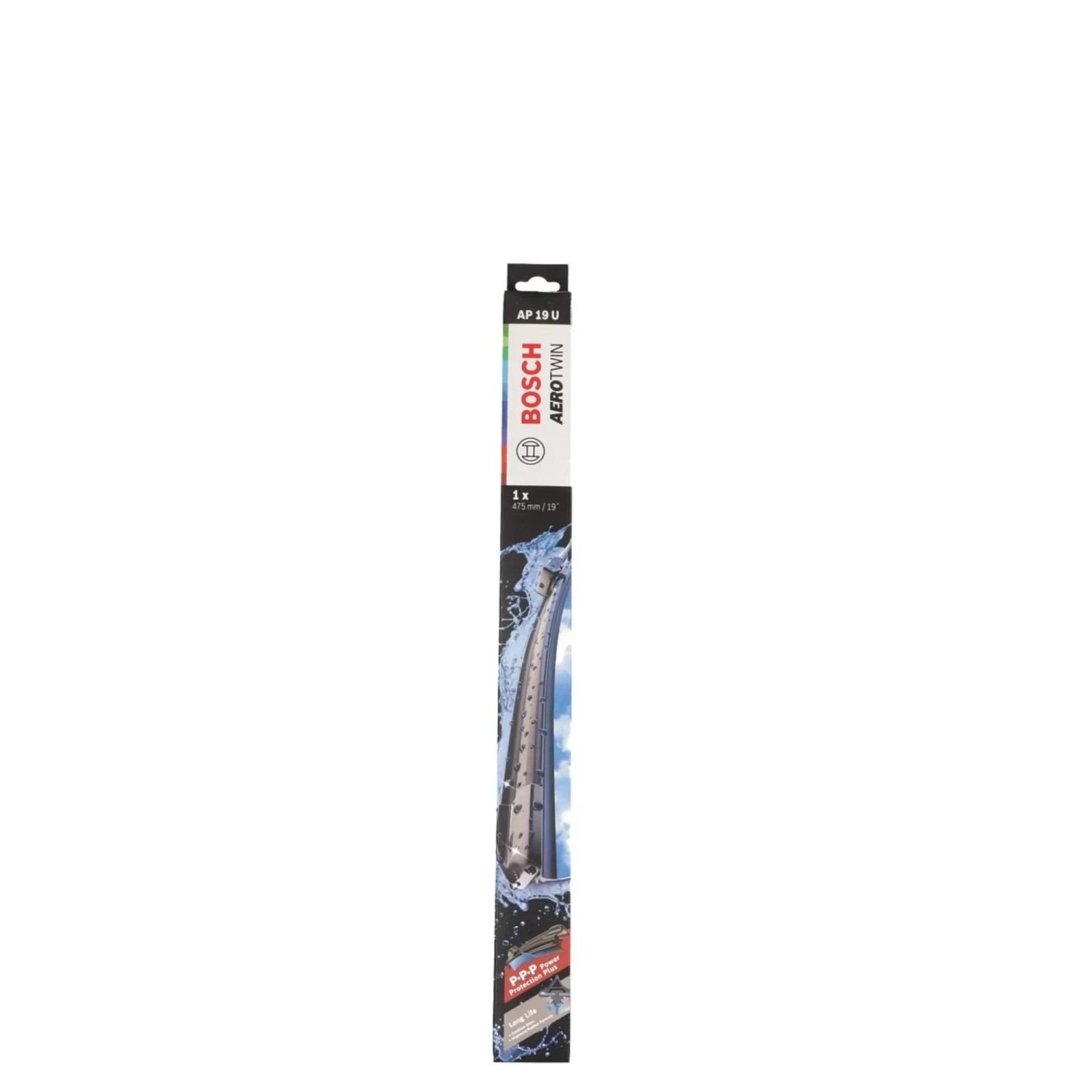 Bosch Aerotwin AP19U Wischblatt, 47,5 cm, für klare Sicht bei jedem Wetter.