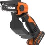 Worx Akku-Einhand Ast-Kettensäge WG324E 20V, kompakte Akku-Kettensäge für Baumschnittarbeiten.