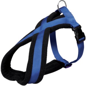 Blaues Jollypaw Touren-Hundegeschirr Größe S (35-50 cm) mit weicher Polsterung.