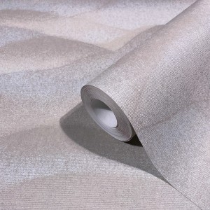 Rolle Marburg Vliestapete Habitat, grafisches Muster in Grau-Beige.