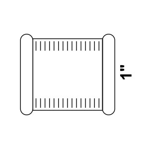 Abbildung einer verzinkten Kirchhoff Doppelmuffe 30,3 mm (1 IG) für Temperguss-Fittings.