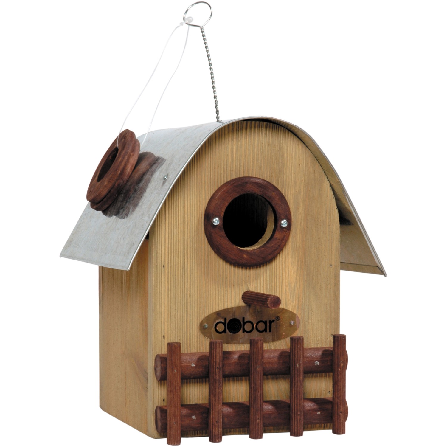 Dobar Nistkasten Gartenzaun 22 cm x 14 cm Rotbraun kaufen bei OBI