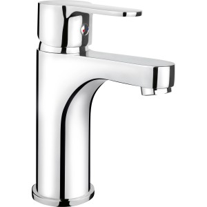 baliv Waschtischarmatur WT-260 Chrom, Einhebelmischer für Waschbecken im Badezimmer.