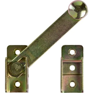 Verzinkter Überwurf, 120 mm, für Möbeltüren und den Außenbereich.