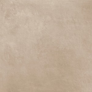 Matte, glasierte Bodenfliese aus Feinsteinzeug, 60x60 cm, in neutralem Farbton.