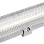 LED-Feuchtraumleuchte, 18W, neutralweiß, 128cm. Lichtleiste für Bad, Keller & Garage.