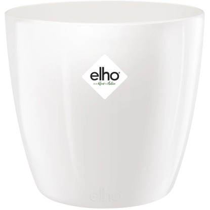 Elho Brussels Rund Mini 7 - Schwarzer Blumentopf 6.7cm Für Zimmerpflanzen