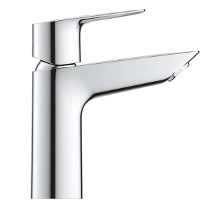 Grohe QuickFix Waschtischarmatur Start Loop M mit Push-open Ablaufgarnitur, Chrom.