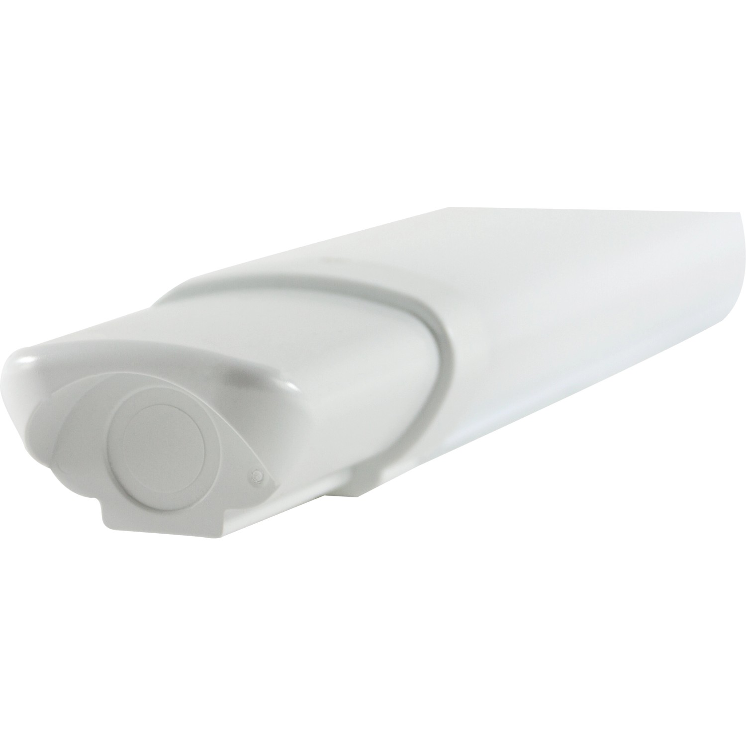 Weiße REV LED-Feuchtraumleuchte Super Slim, 150 cm, für Keller und Garage.