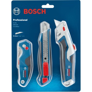 Bosch Professional Messer-Set 3- teilig