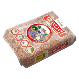 Sack Verona-Rot Marmorsplitt 9-12mm, 25kg. Zierkies für Garten- und Landschaftsbau.