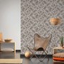 A.S. Creation Vliestapete Metropolitan Stories Nils Olsson Kopenhagen Holz Grau im Wohnraum.