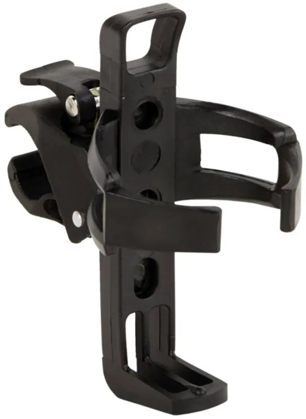 Sourcing Map Silikon-Trinkflaschenhalter Mit Gurt - Universaler Becherhalter Für Flaschen Bis 100 Mm (Schwarz, 135 Mm)