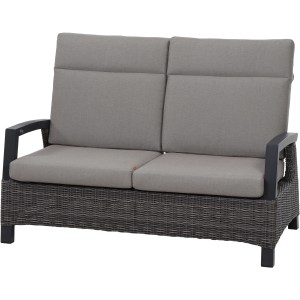 Siena Garden 2er Sofa Corido Charcoalgrey 83 cm x 146 cm x 101 cm