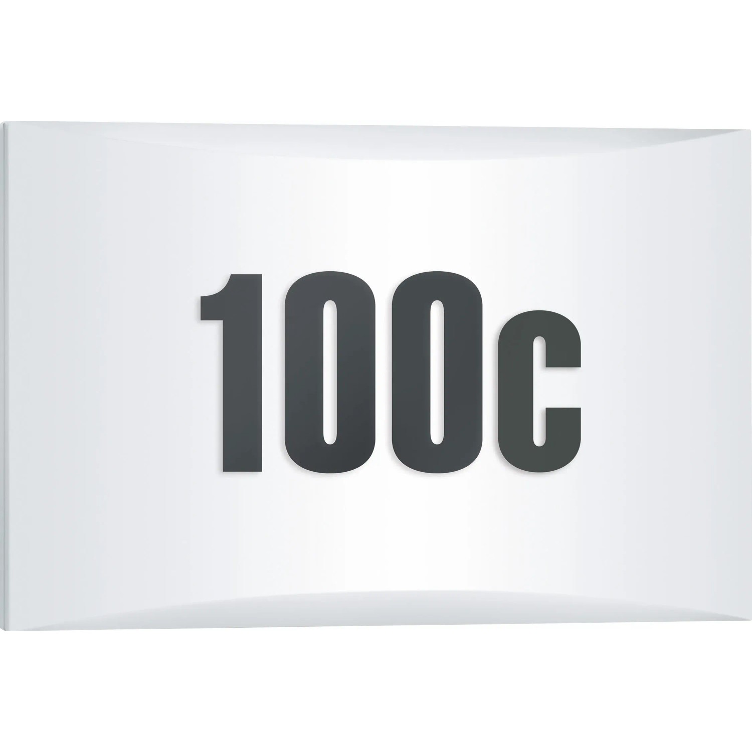 Steinel LED-Hausnummernleuchte L 1 N mit Hausnummer 100c.