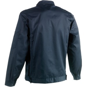 Herock Aton Arbeitsjacke in Marineblau, Größe XXL, Rückansicht. Arbeitskleidung mit vielen Taschen.