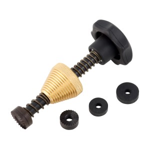 LUX Wasserhahnfräser Set, 5-teilig, zum Nachfräsen von Ventilsitzen undichter Wasserhähne.