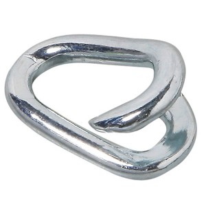 LUX Ketten-Notglied, verzinkt, 2 Stück, zum Verbinden von Kettenenden.