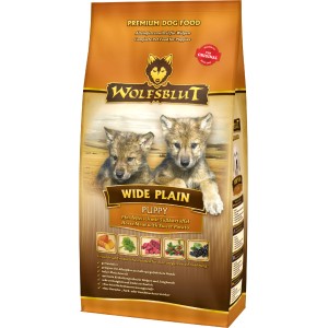 Wolfsblut Wide Plain Puppy Trockenfutter mit Pferd & Süßkartoffel, 2kg.