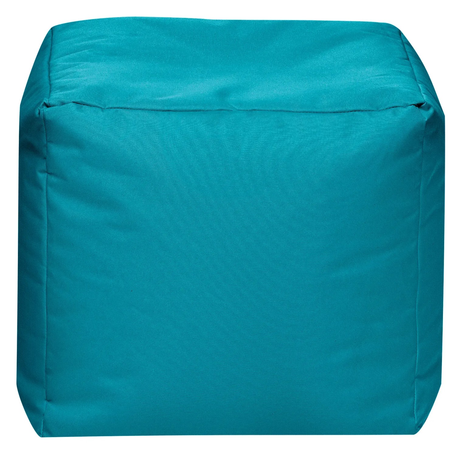 Sitting Point Hocker Scuba Petrol, 60 l, quadratischer Sitzsack für Innen- und Außenbereich.