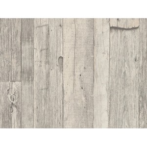 A.S. Creation Vliestapete Dekora Natur Holz Grau FSC®