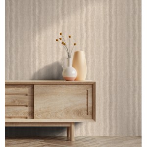 Beige Vliestapete Flora 10 von Marburg mit grafischem Muster für Wohnräume.