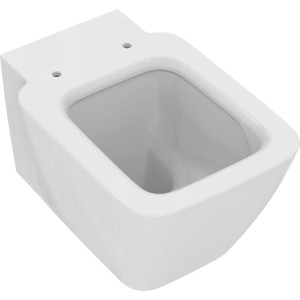 Weißes, spülrandloses Ideal Standard Wand-WC Strada II mit AquaBlade Technologie.