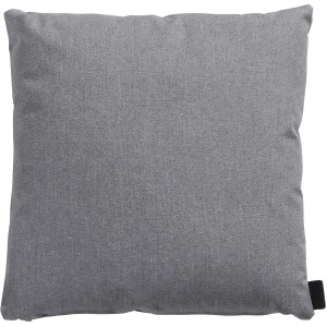 Graues Madison Zierkissen Outdoor Oxford, 45x45 cm, wasserabweisend für Gartenmöbel.