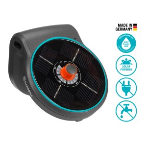 Gardena Aqua Bloom Solar-Bewässerungssystem: Automatische, solargetriebene Bewässerung für bis zu 20 Pflanzen.