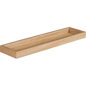OBI Wandboard in Walnuss Holznachbildung, 60x15x4 cm, für unsichtbare Wandmontage.