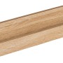 OBI Wandboard in Walnuss Holznachbildung, 60x15x4 cm, für unsichtbare Wandmontage.