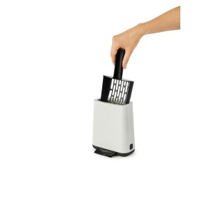 Rotho Schaufel Biala mit Halter Weiß