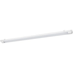 Weiße Ledvance LED-Lichtleiste Power Batten, 120 cm, 5100 lm. Für Küche, Keller, Werkstatt.