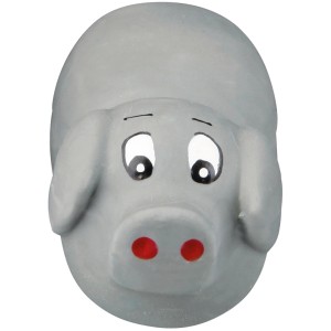 Trixie Baby-Zoo Figur Schwein, 9cm, aus Latex. Kauspielzeug für Hunde.