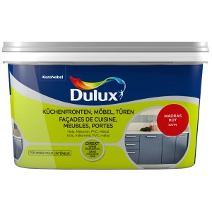 Dulux Fresh Up Lack Madras Rot, 2L Dose. Möbellack für Küchen, Möbel und Türen.