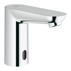 Grohe Euroeco Infrarot-Waschtischarmatur aus Chrom, berührungslos für Kaltwasser.