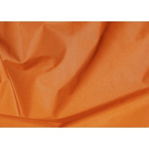 Nahaufnahme des orangefarbenen Bezugs vom Sitting Point Sitzsack Big Foot Scuba.