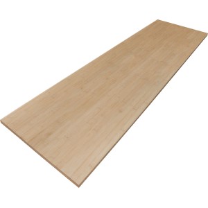 Massivholz Arbeitsplatte Bambus 240 cm x 63,5 cm x 2,7 cm