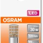 Osram LED-Leuchtmittel G9, 2,6W, warmweiß, 320lm, EEK: E. Kompakte Stiftform für G9 Fassung.