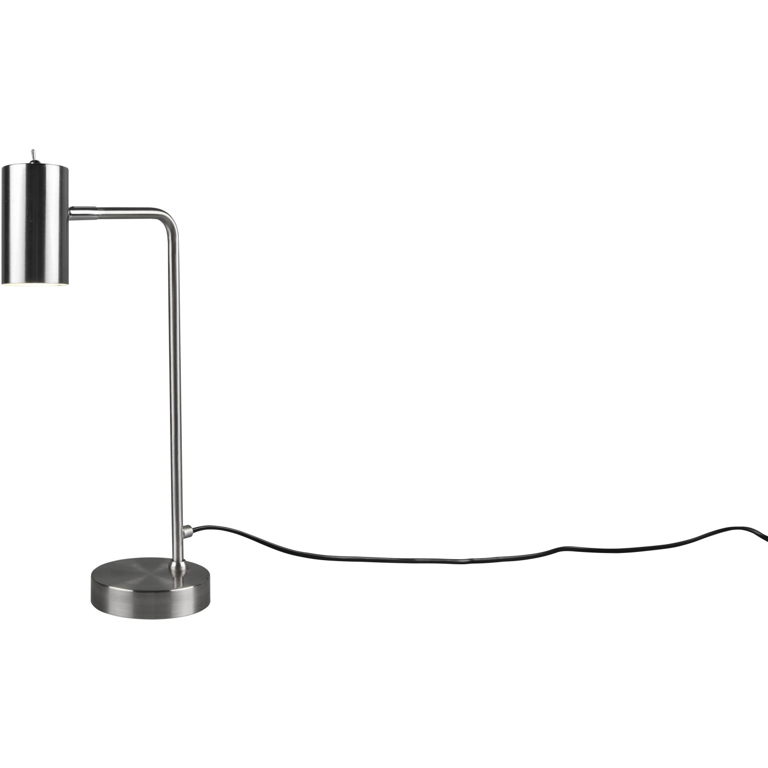 Moderne Trio Tischleuchte Marley in Nickel matt, ideal als Design-Tischlampe für stimmungsvolle Akzente.