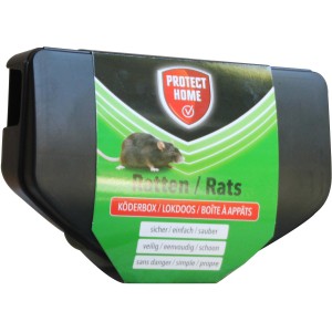 Protect Home Ratten Köderbox, sichere Ausbringung von Rattengift.