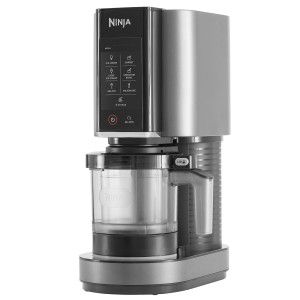 Ninja Eismaschine NC300EU in Silber/Schwarz für Eis, Gelato, Sorbet und mehr.