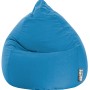 Blauer Sitting Point Sitzsack Easy, 220 l. Bequemer Sessel für Jugendzimmer und Wohnbereich.