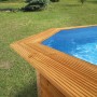 Handlaufverbreiterung für Weka Massivholzpool 594, kesseldruckimprägniert für mehr Stabilität.