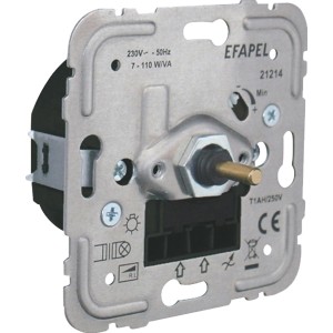 E2 Elektro UP LED Dimmereinsatz Logus 7-110 VA für Dimmer, Detailansicht.