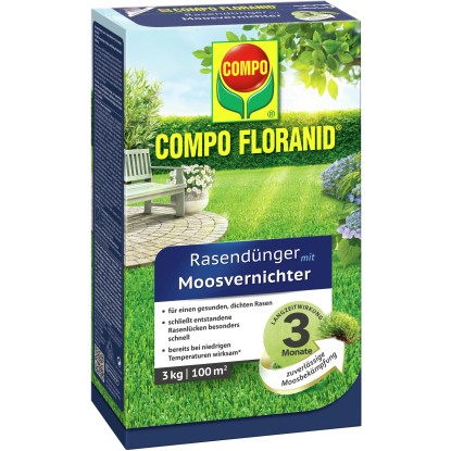 Compo Floranid® Rasendünger mit Moosvernichter 3 kg kaufen bei OBI