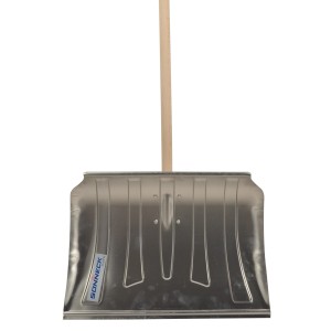 Sonneck Alu Schneeschieber 50 cm mit Stiel, unmontiert.