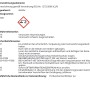 GHS05-Piktogramm: Ätzwirkung. Gefahrhinweise und Sicherheitshinweise beachten.